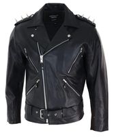 Mens Real Leather Jackets - 43221 the species